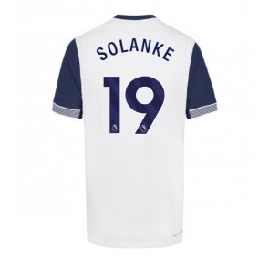 Tottenham Hotspur Dominic Solanke #19 Domácí Dres 2024-25 Krátký Rukáv